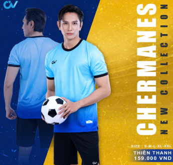ÁO BÓNG ĐÁ CV CHERMANES