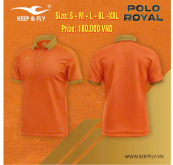 ÁO KEEPLY POLO ROYAL