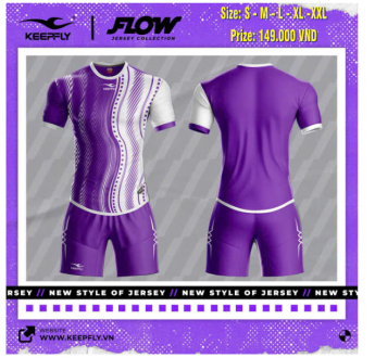 ÁO BÓNG ĐÁ KEEPPLY FLOW