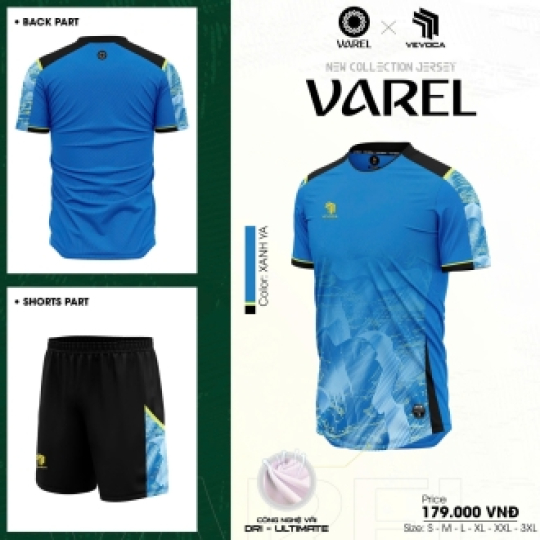 ÁO BÓNG ĐÁ VEVOCA VAREL