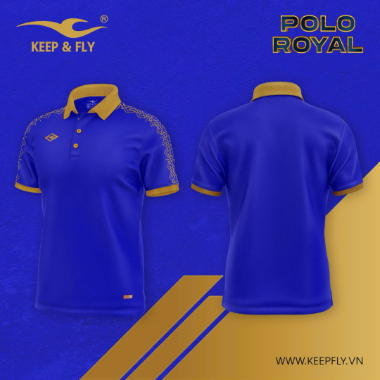 ÁO KEEPLY POLO ROYAL