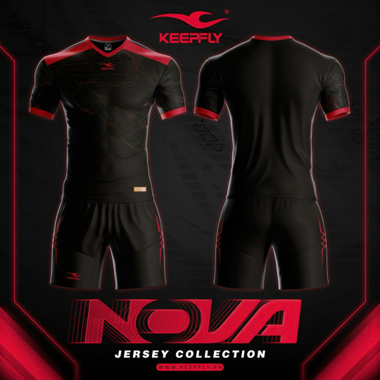 ÁO BÓNG ĐÁ KEEPPLY NOVA