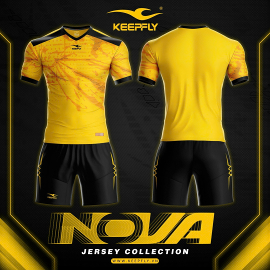 ÁO BÓNG ĐÁ KEEPPLY NOVA