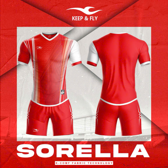 ÁO BÓNG ĐÁ KEEPPLY SORELLA