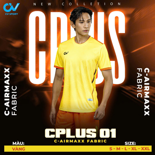  ÁO BÓNG ĐÁ CV CPLUS01