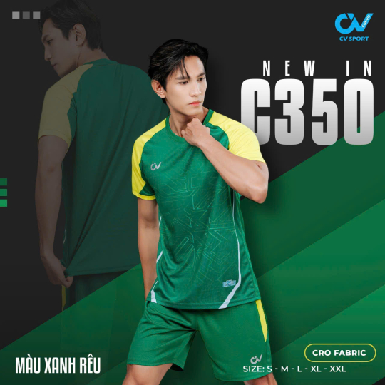 ÁO BÓNG ĐÁ CV C350
