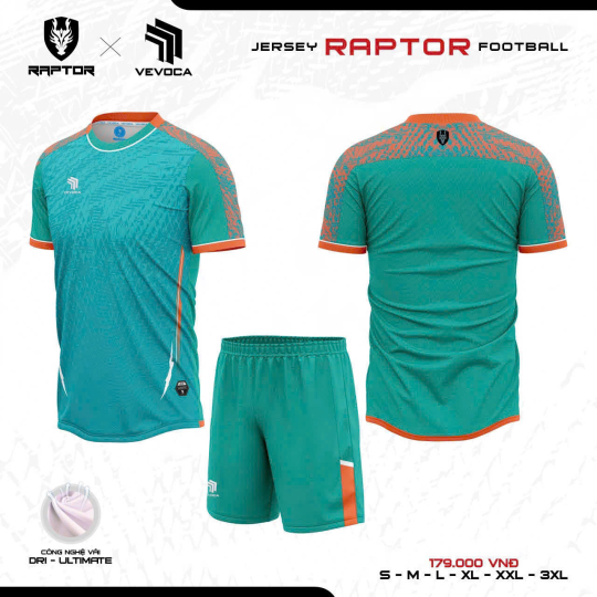 ÁO BÓNG ĐÁ VEVOCA RAPTOR