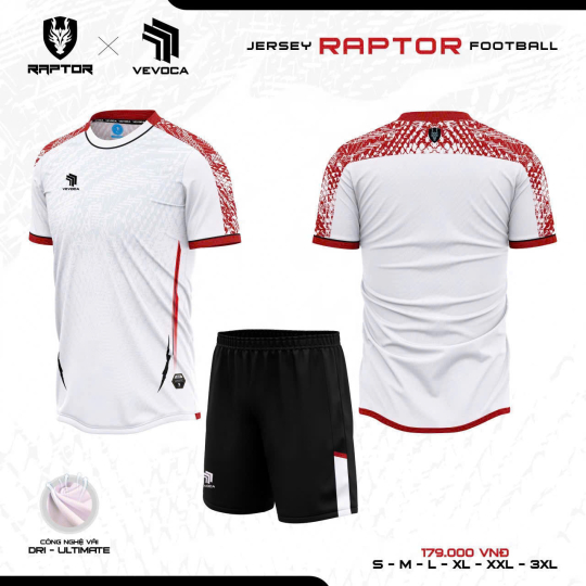 ÁO BÓNG ĐÁ VEVOCA RAPTOR