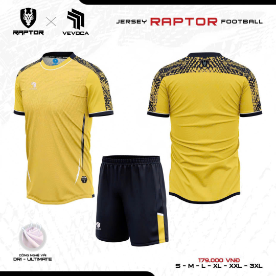 ÁO BÓNG ĐÁ VEVOCA RAPTOR