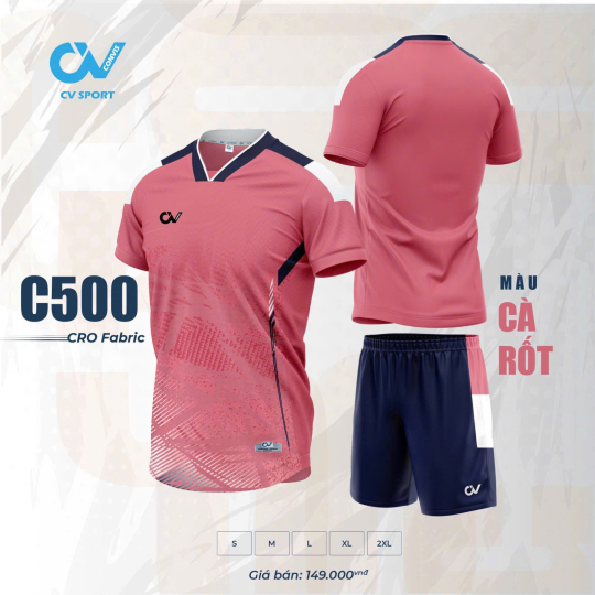 ÁO BÓNG ĐÁ CV C500