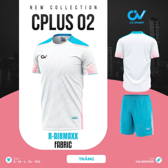 ÁO BÓNG ĐÁ CV CPLUS02