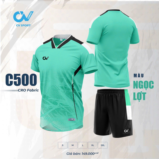 ÁO BÓNG ĐÁ CV C500