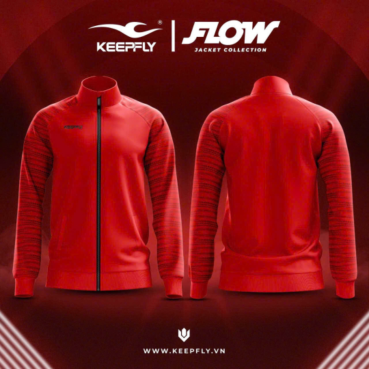 Áo khoác keeply flow