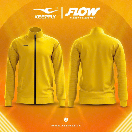 Áo khoác keeply flow