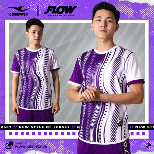ÁO BÓNG ĐÁ KEEPPLY FLOW