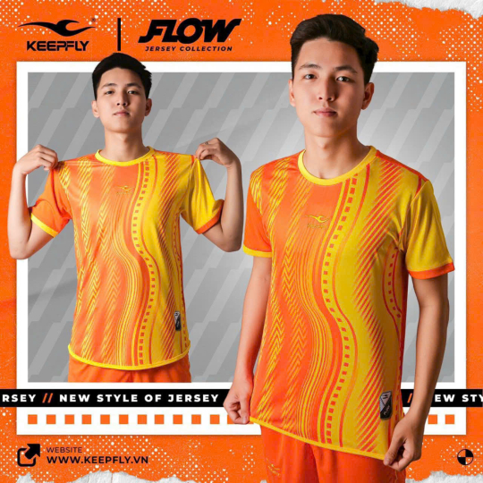 ÁO BÓNG ĐÁ KEEPPLY FLOW