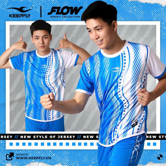 ÁO BÓNG ĐÁ KEEPPLY FLOW