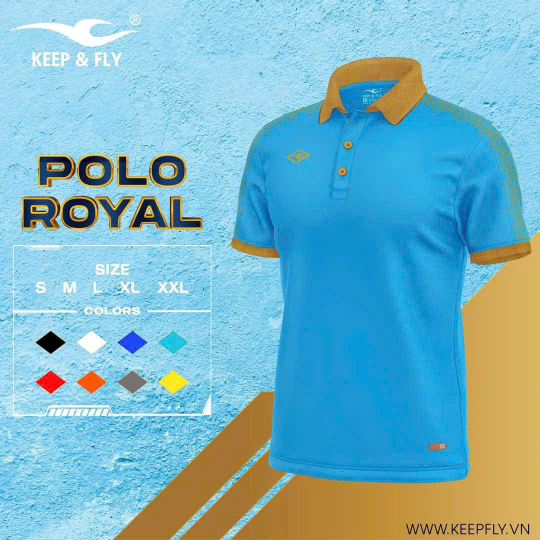 ÁO KEEPLY POLO ROYAL