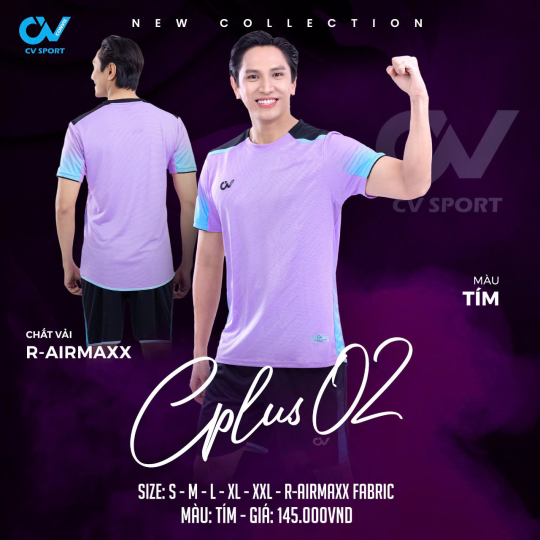ÁO BÓNG ĐÁ CV CPLUS02