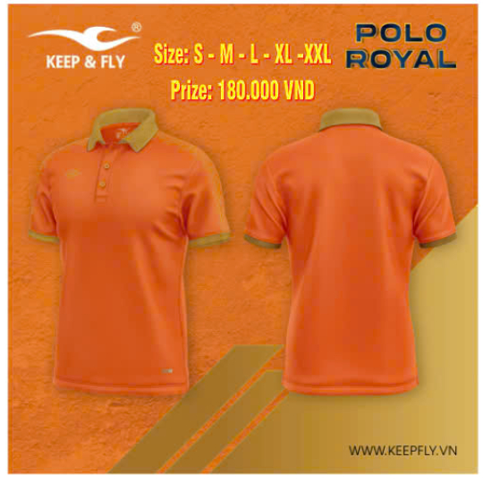 ÁO KEEPLY POLO ROYAL