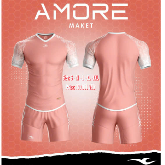 ÁO BÓNG ĐÁ KEEPPLY AMORE