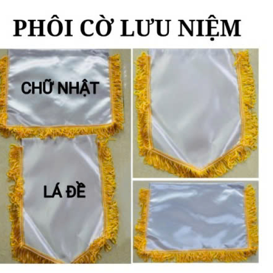 Cờ Lưu Niệm CHỮ NHẬT